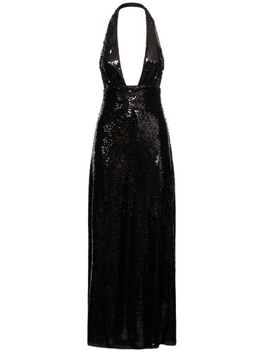 Vestito Midi Con Paillettes - WEWOREWHAT - Modalova