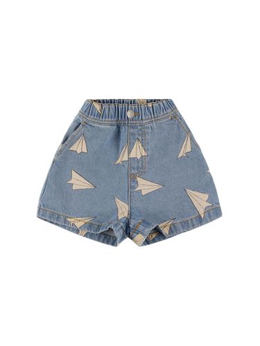 Shorts De Denim Estampado - JELLYMALLOW - Modalova