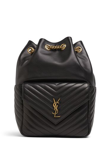 Mochila De Piel - SAINT LAURENT - Modalova