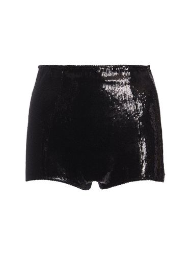 Microshorts Con Lentejuelas - DOLCE & GABBANA - Modalova