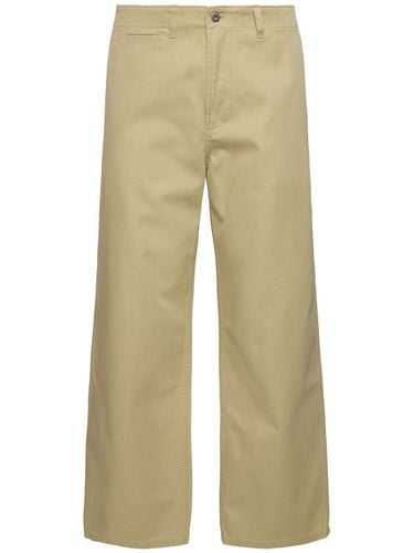 Cotton Chino Pants - BURBERRY - Modalova