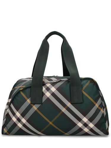 Bolso Duffle Shield Con Estampado - BURBERRY - Modalova