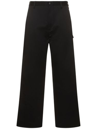 Pantalones De Gabardina De Algodón - JUNYA WATANABE - Modalova