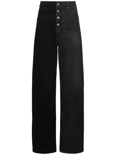 Jeans Dritti In Denim - MM6 MAISON MARGIELA - Modalova