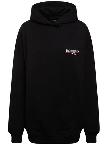 Kapuzenpullover Aus Baumwolle - BALENCIAGA - Modalova