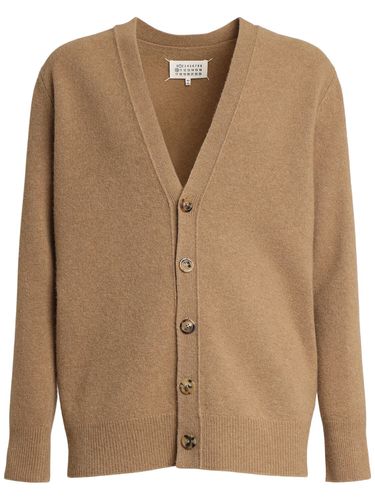 Cardigan Aus Wolle - MAISON MARGIELA - Modalova