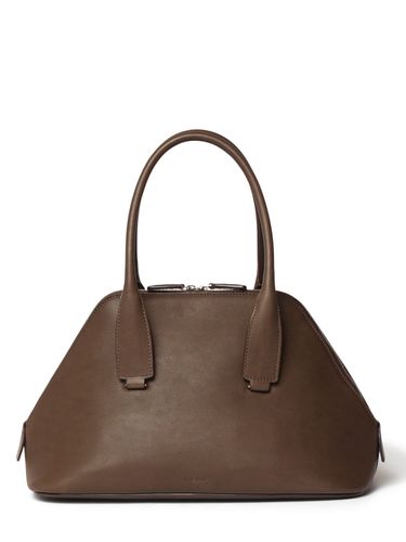 Medium Devon Saddle Leather Bag - THE ROW - Modalova