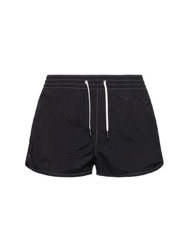 Badeshorts Aus Nylon Mit Kontrastnähten - CDLP - Modalova