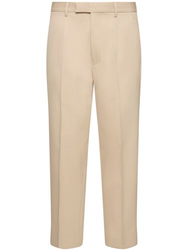 Pantalones Plisados De Algodón Y Lana - ZEGNA - Modalova