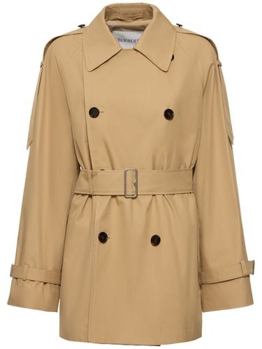 Abrigo Trench De Gabardina - BURBERRY - Modalova