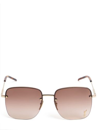 Gafas De Sol Ysl Sl 312 M De Metal - SAINT LAURENT - Modalova