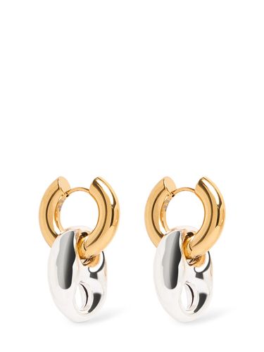 Pendientes De Aro Con Cadena - TIMELESS PEARLY - Modalova