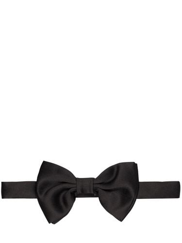 Plain Tech Bow Tie - TAGLIATORE - Modalova