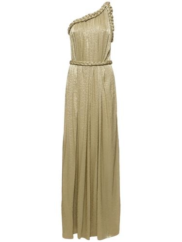 Isilda One Shoulder Lurex Long Dress - COSTARELLOS - Modalova