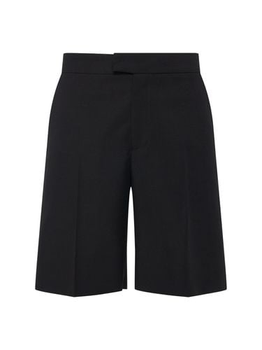 Cotton & Mohair Shorts - ALEXANDER MCQUEEN - Modalova