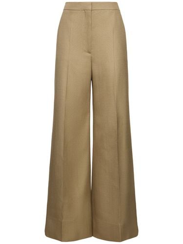 Pantalones Anchos De Viscosa - STELLA MCCARTNEY - Modalova