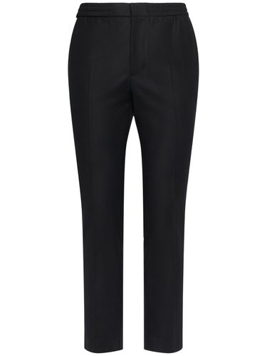 Light Flannel Wool Pants - AMI PARIS - Modalova