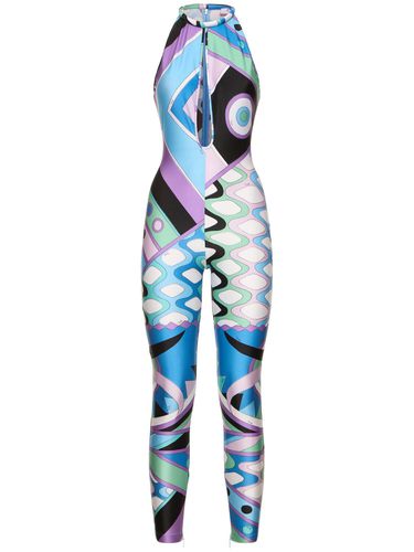 Jumpsuit De Lycra Brillante - PUCCI - Modalova