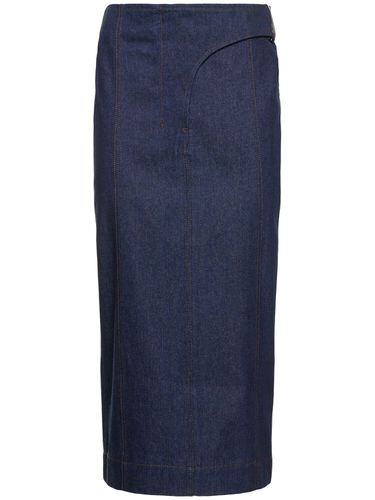 La Jupe De-nimes Obra Denim Skirt - JACQUEMUS - Modalova