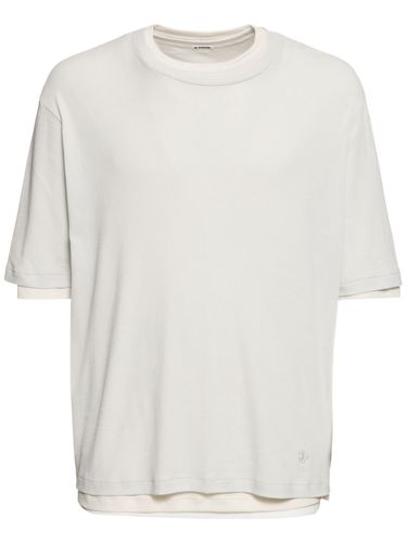 T-shirt In Cotone - JIL SANDER - Modalova