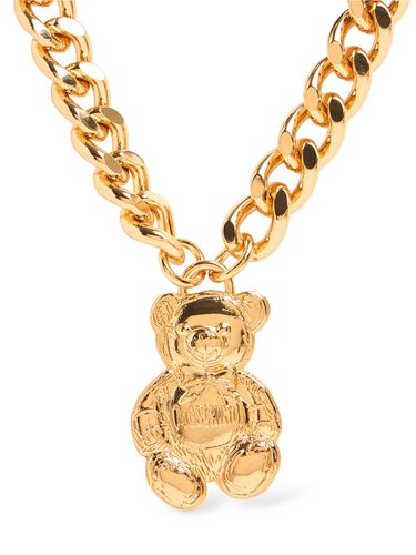 Collana Lunga Archive Teddy Bear - MOSCHINO - Modalova