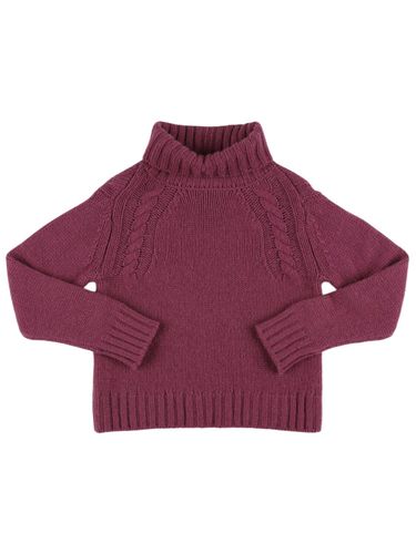 Suéter De Punto De Cashmere Con Cuello Alto - BONPOINT - Modalova