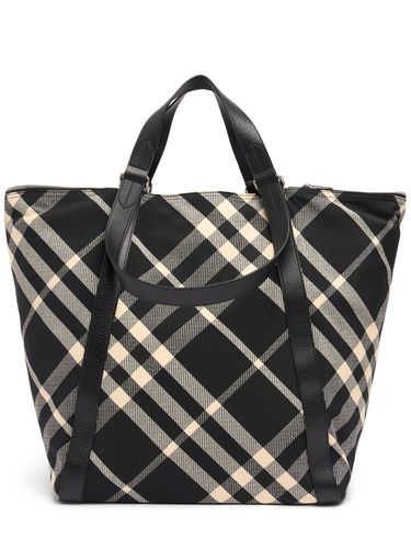 Borsa Check Jacquard - BURBERRY - Modalova