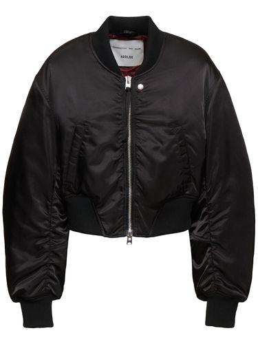 Bomberjacke Aus Satin „jett“ - AGOLDE - Modalova