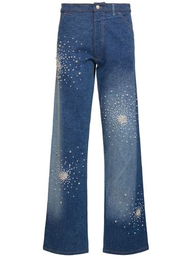 Pantalones De Denim Tie Dye - DES PHEMMES - Modalova