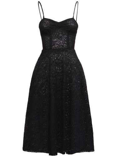 Flared Lace Midi Dress - ERMANNO SCERVINO - Modalova