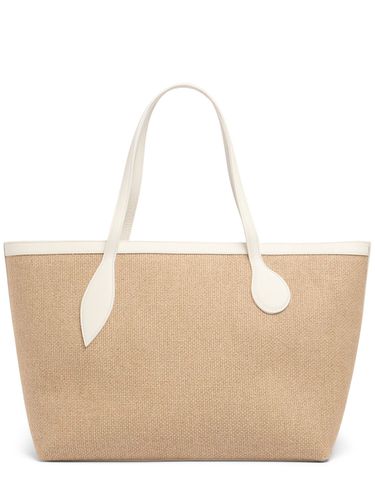 Bolso Tote Mega Sprout De Lino - LIFFNER - Modalova