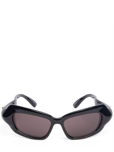 Katzenaugensonnenbrille „bb0353s Palazzo“ - BALENCIAGA - Modalova