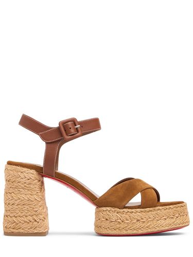 Mm Hohe Wildleder-sandaletten „calakala“ - CHRISTIAN LOUBOUTIN - Modalova