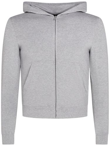 Hoodie Aus Stretch-baumwolle Mit Logo - BALENCIAGA - Modalova