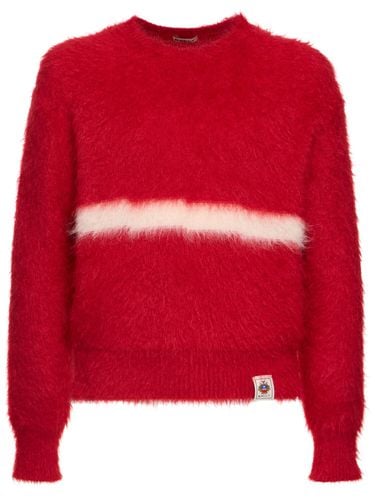 Mohair Blend Knit Sweater - BALLY - Modalova