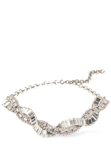 Crystal Braid Choker - ALESSANDRA RICH - Modalova