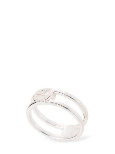 Anillo De Plata Esterlina - GUCCI - Modalova