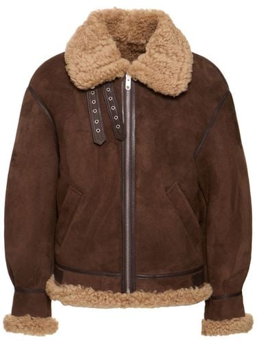 Chaqueta De Ante Shearling - BALLY - Modalova