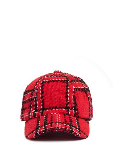 Cappello In Tweed - MSGM - Modalova