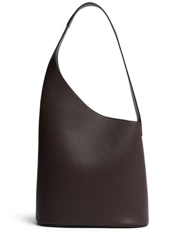 Lune Smooth Leather Tote Bag - AESTHER EKME - Modalova