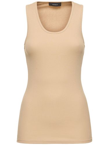 Tanktop Aus Geripptem Baumwolljersey - WARDROBE.NYC - Modalova