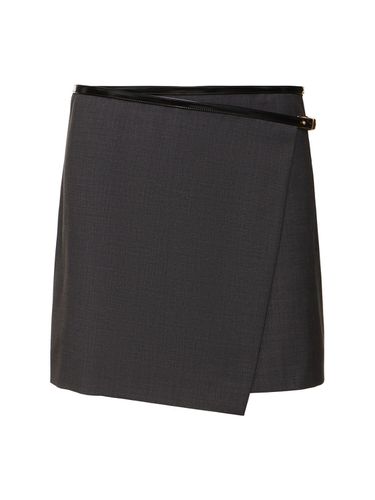 Wool Blend Mini Skirt - PHILOSOPHY DI LORENZO SERAFINI - Modalova