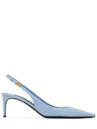 Décolleté Slingback Mun In Vernice 60mm - DOLCE & GABBANA - Modalova