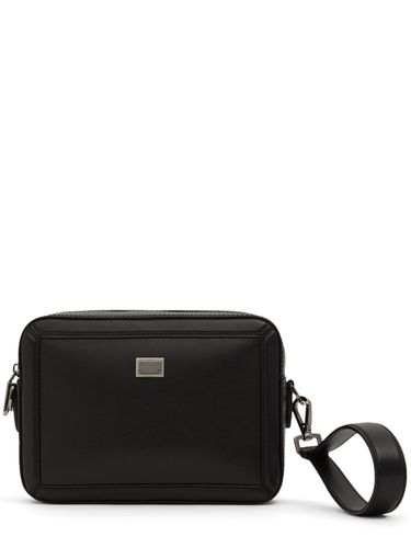 Borsa A Tracolla Mini Con Placchetta Logo - DOLCE & GABBANA - Modalova