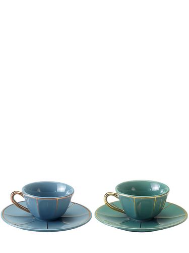 Set De 4 Tazas De Té Con Platito - BITOSSI HOME - Modalova