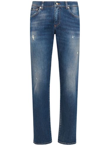 Denim Five Pocket Jeans - DOLCE & GABBANA - Modalova