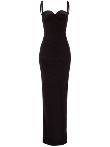 Langes Bustier-kleid Aus Viskosejersey - BALENCIAGA - Modalova