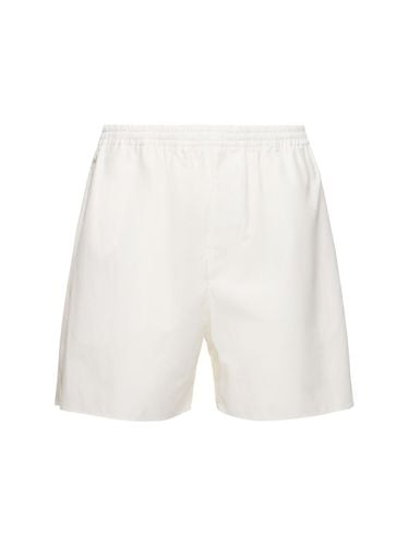 Weite Shorts Aus Baumwolloxford - AURALEE - Modalova