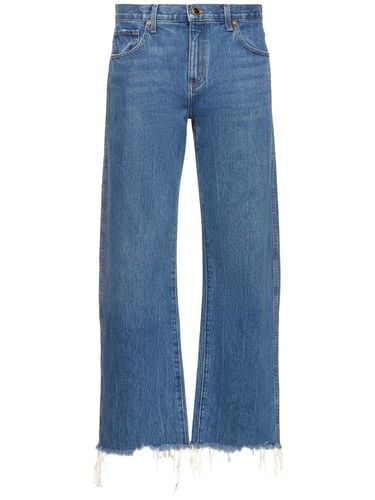 Bedruckte Jeans Aus Baumwolldenim „kerrie“ - KHAITE - Modalova