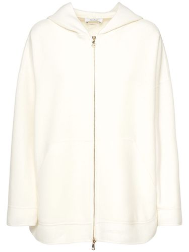 Sudadera De Lana Jersey Con Capucha - MAX MARA - Modalova